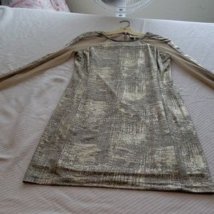 Gold dress